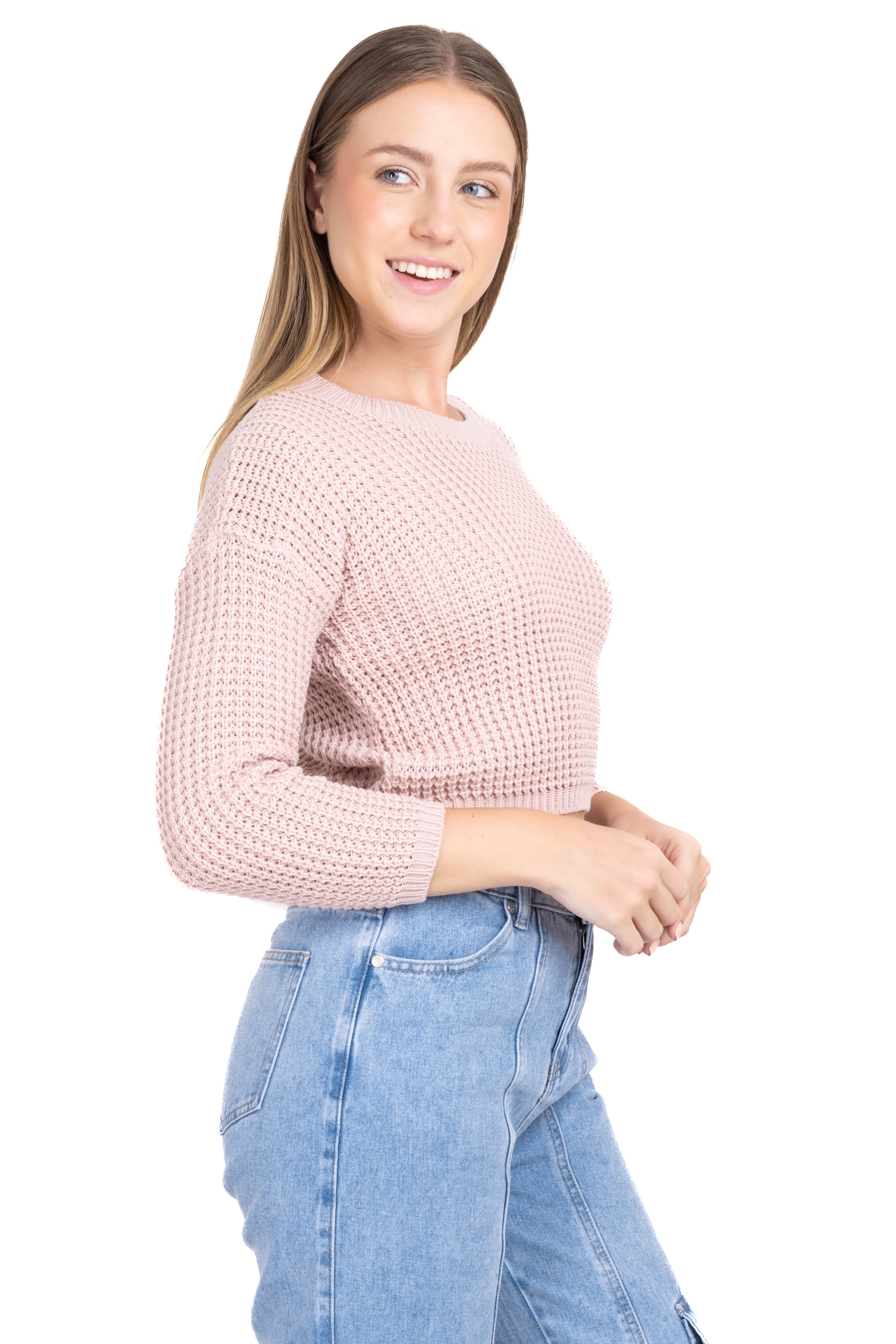 Suéter tejido corto BLUSH