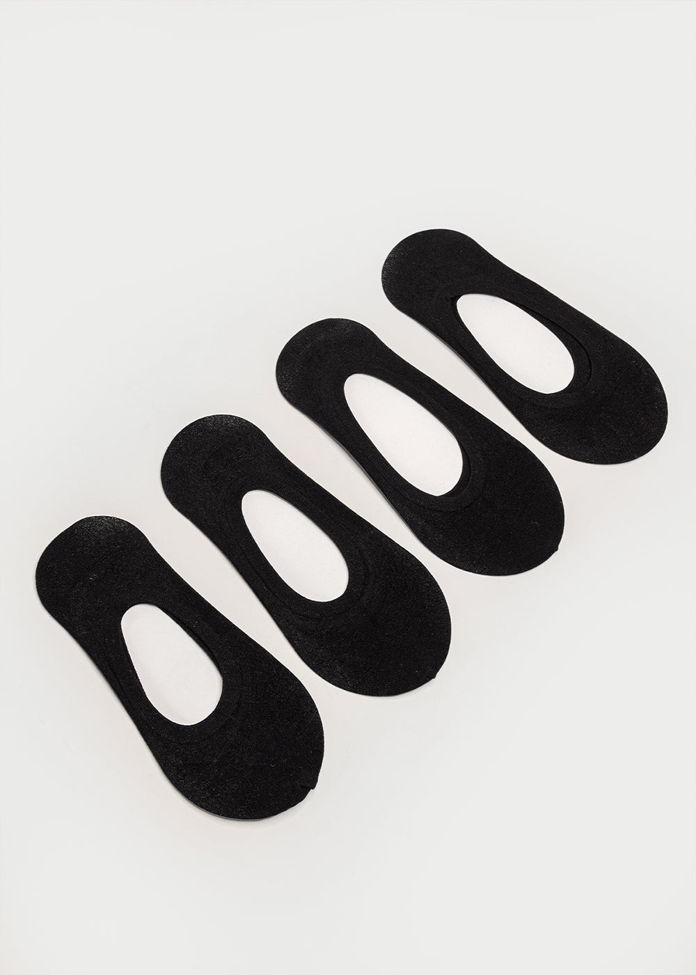 Set 4 pairs cover smooth BLACK