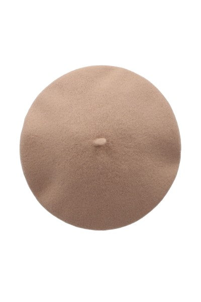 Boina lisa monocolor BEIGE