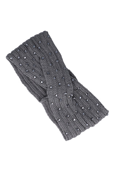 Valerina tejida cruzada brillas GRIS