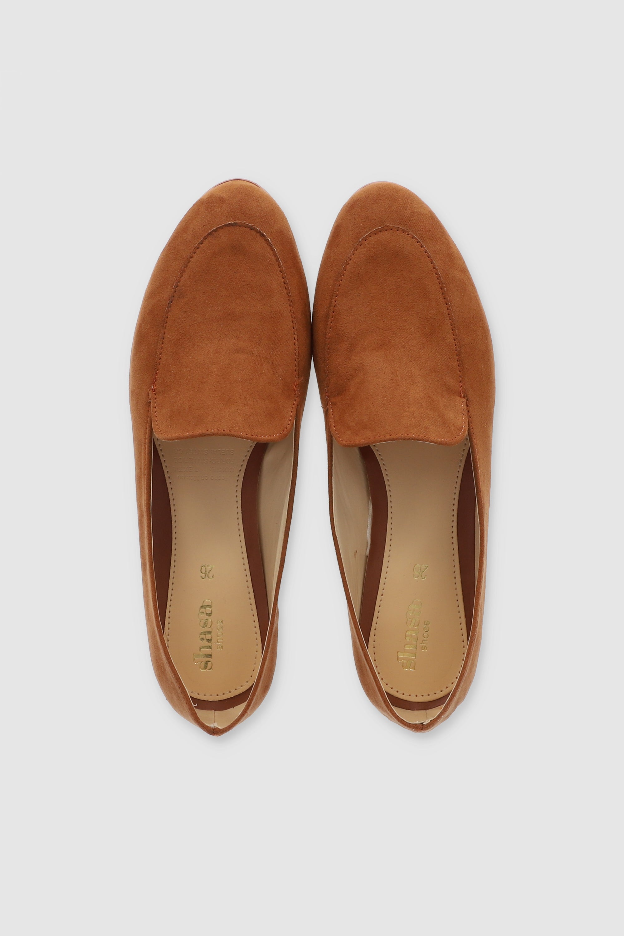 Flat Loafer Suede CAMEL