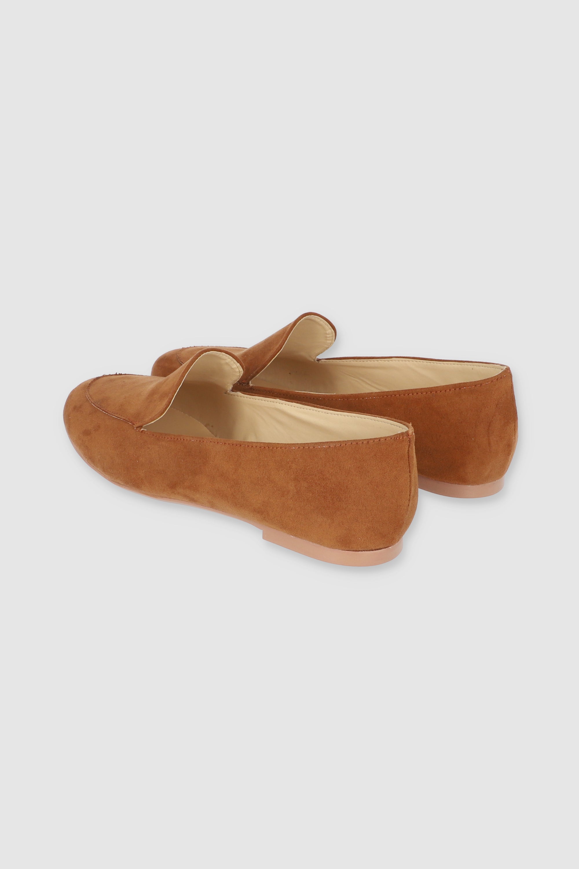 Flat Loafer Suede CAMEL