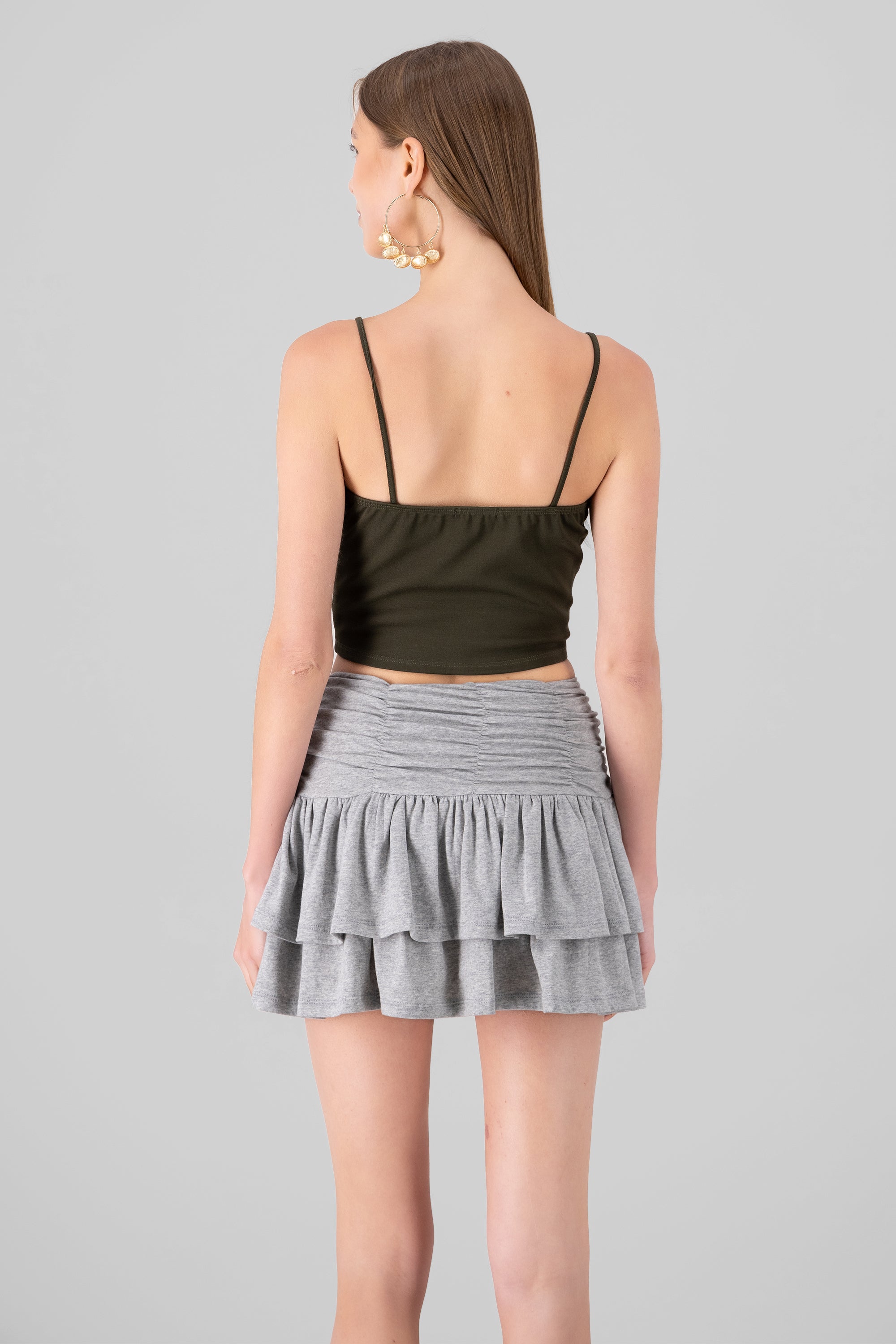 Top Copas Tirantes VERDE OBSCURO