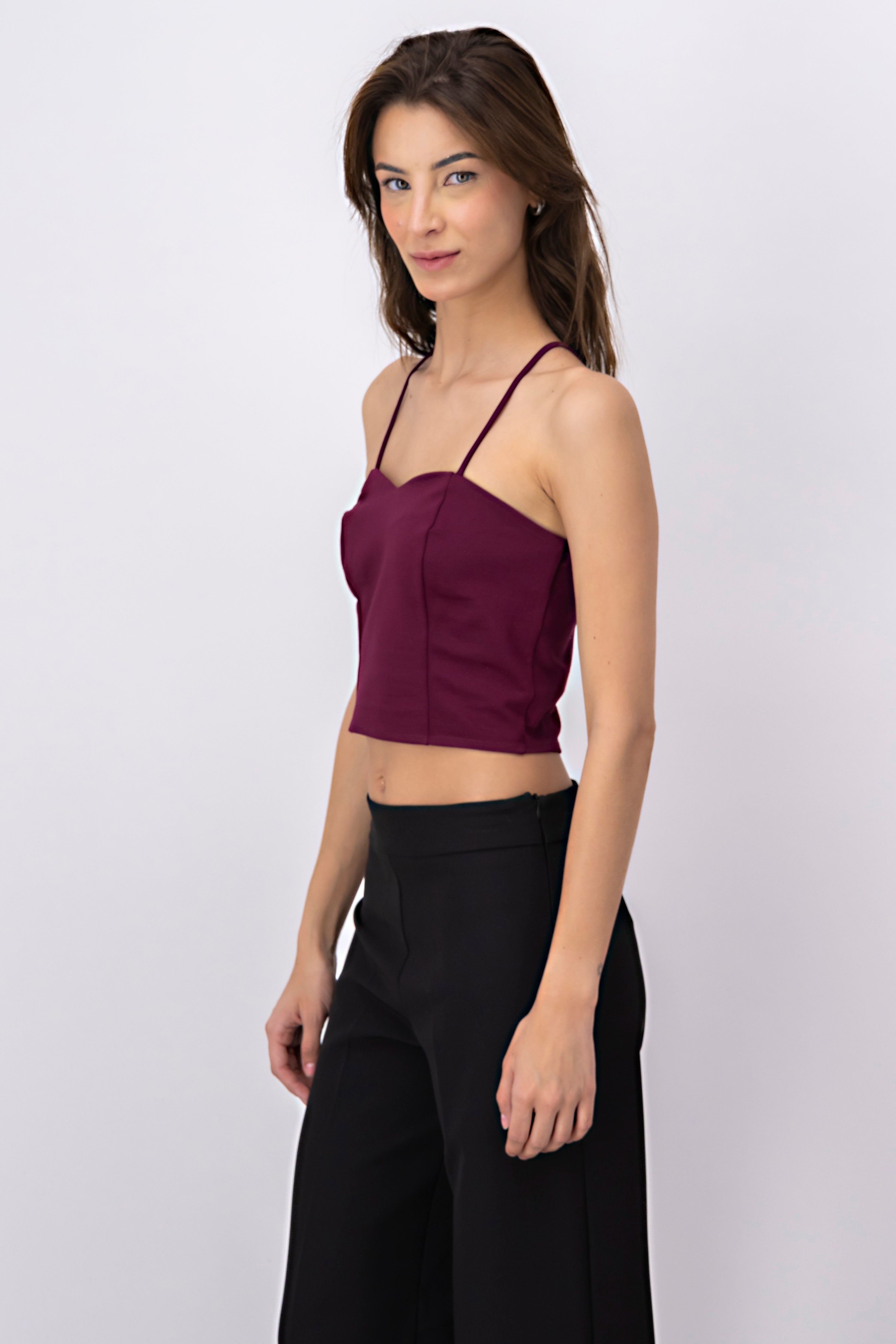 Top Copas Tirantes MAGENTA