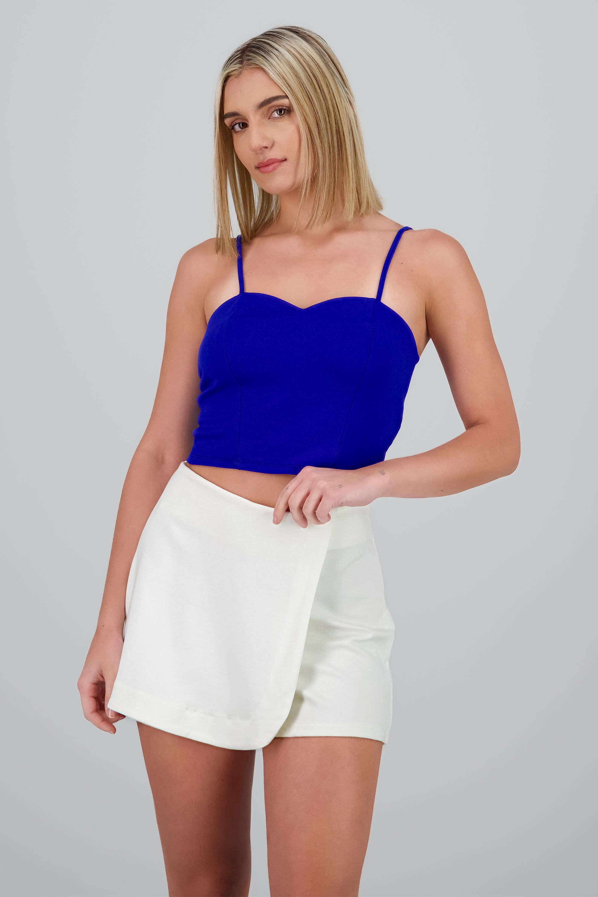 Top Copas Tirantes AZUL ELECTRICO