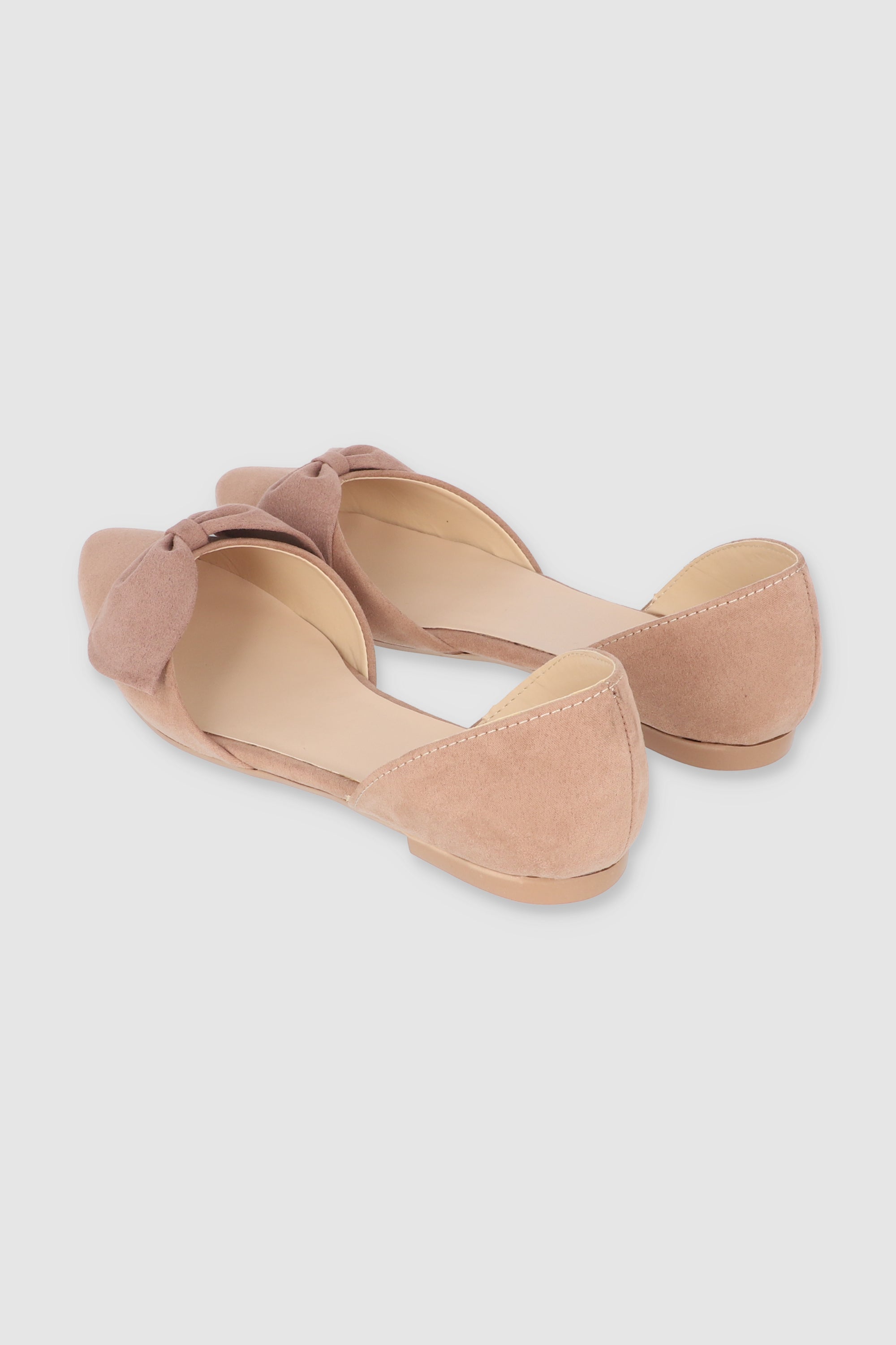 Flat corte d´orsay moño BEIGE