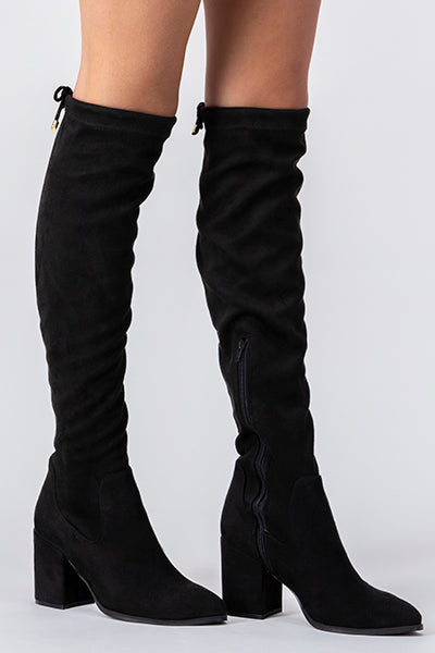 Boot Overknee Tape BLACK