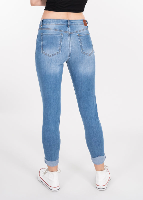 Jeans Middle Waist Medium Wash