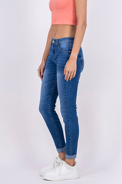 Jeans Middle Waist Medium Wash