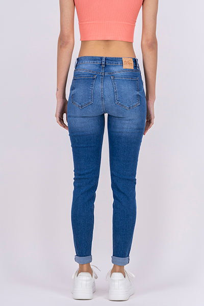 Jeans Middle Waist Medium Wash