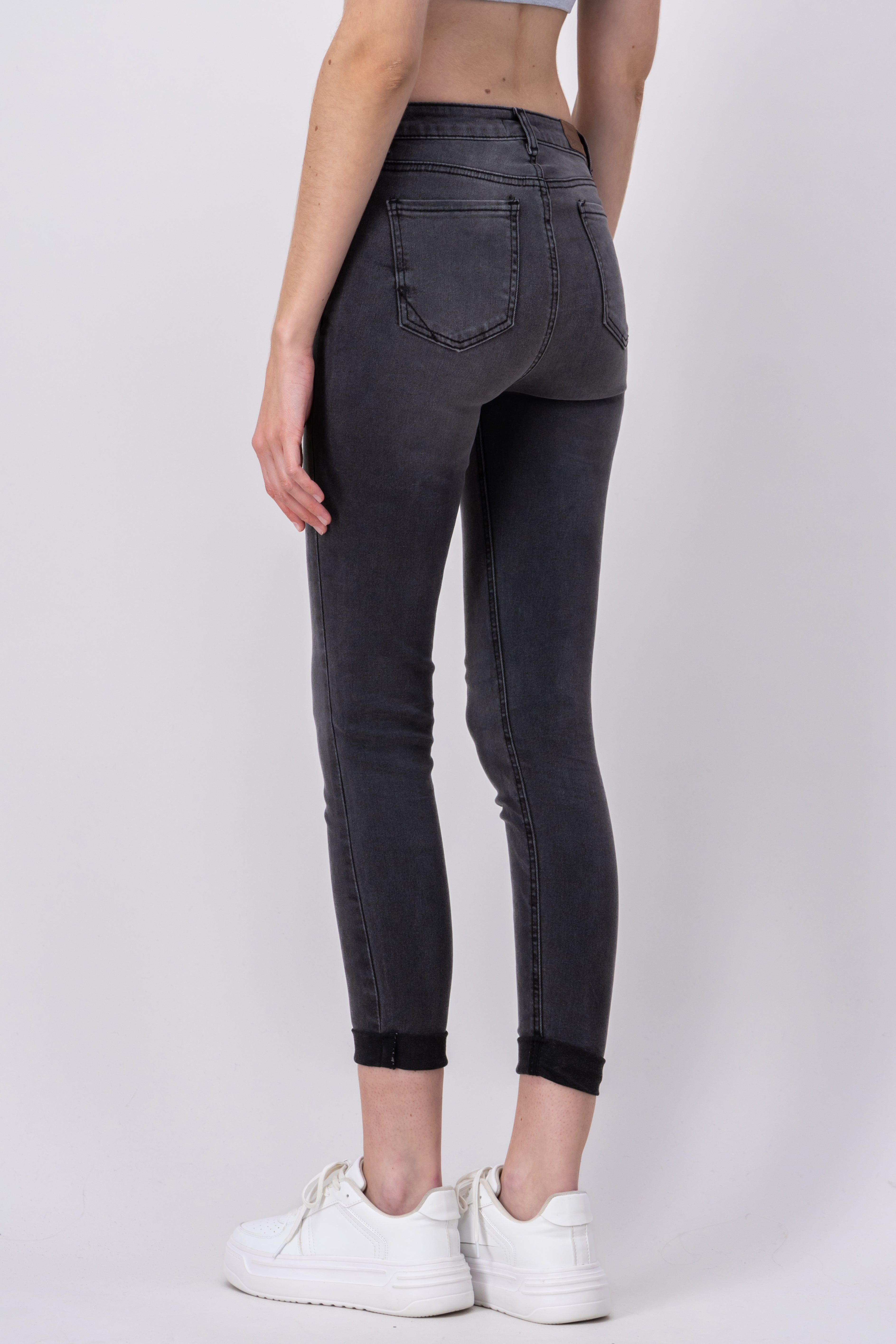 Jeans Middle Waist GREY