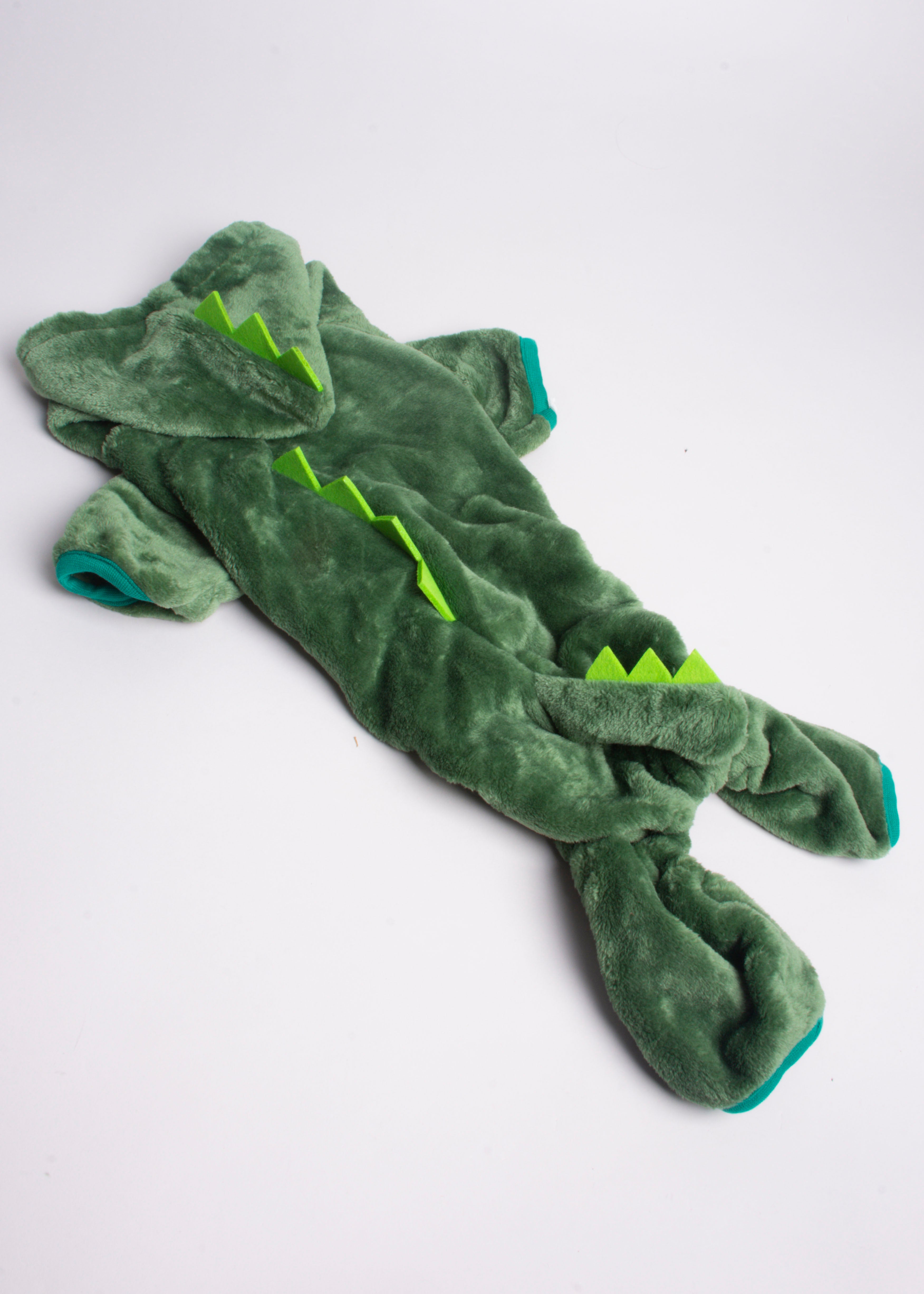 Dinosaur pet costume GREEN