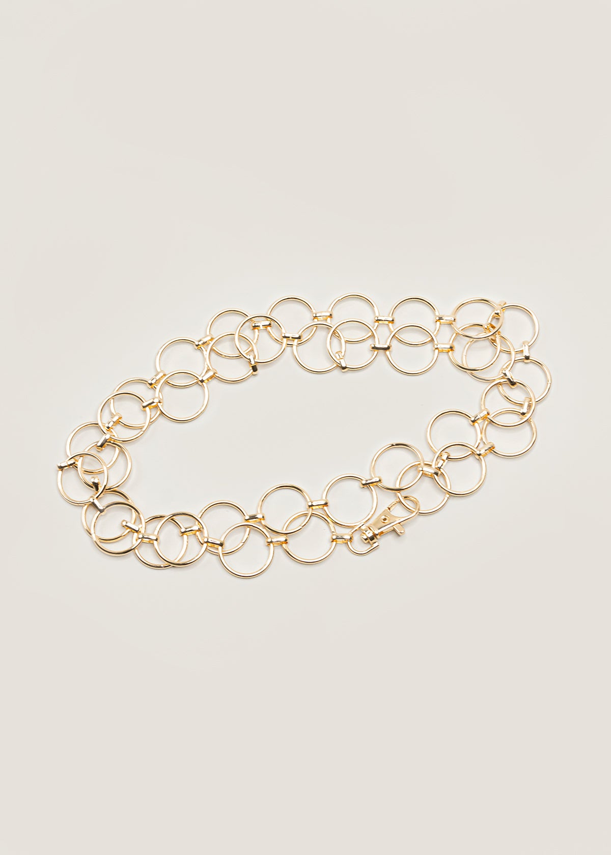 Rings chain belt GOLD