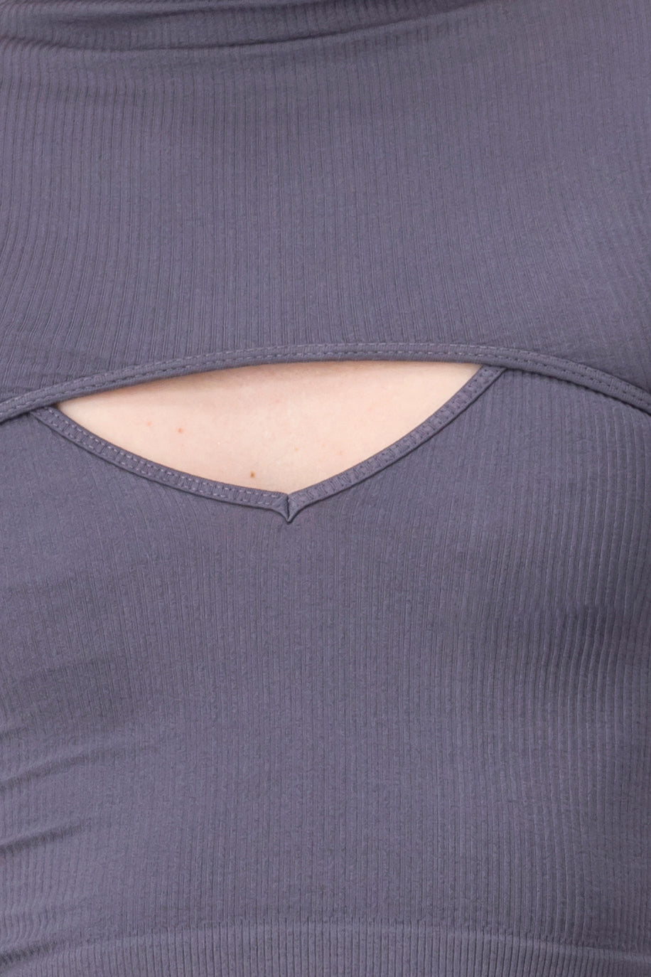 Top Seamless Irregular GRIS OBSCURO