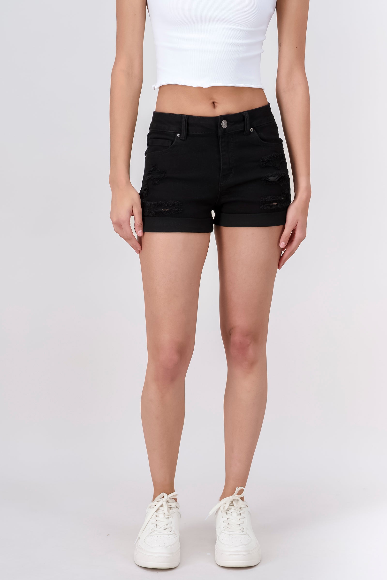 Shorts Waist Medium Destruction Hell BLACK