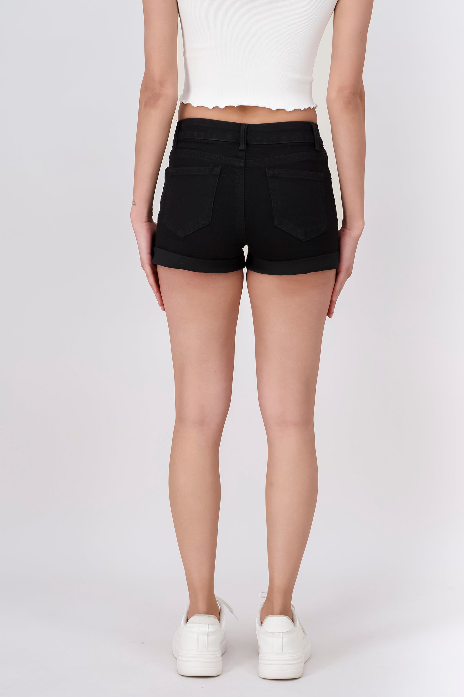 Shorts Waist Medium Destruction Hell BLACK