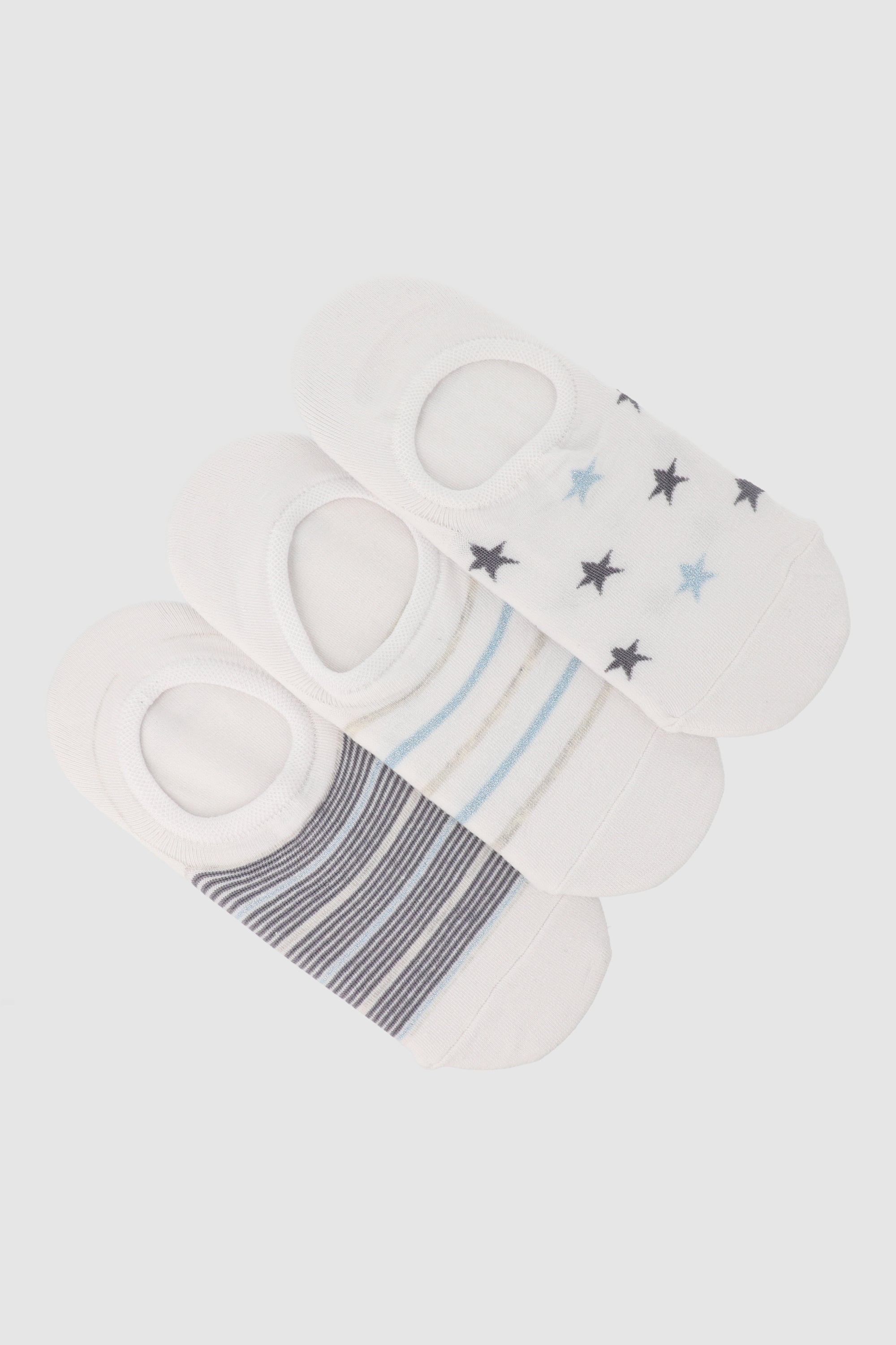 Set 3 pairs Multidseño Combo blue