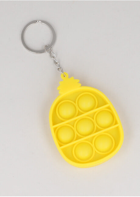 Piña Bubble Antiestrés Keychain Apachurrable YELLOW