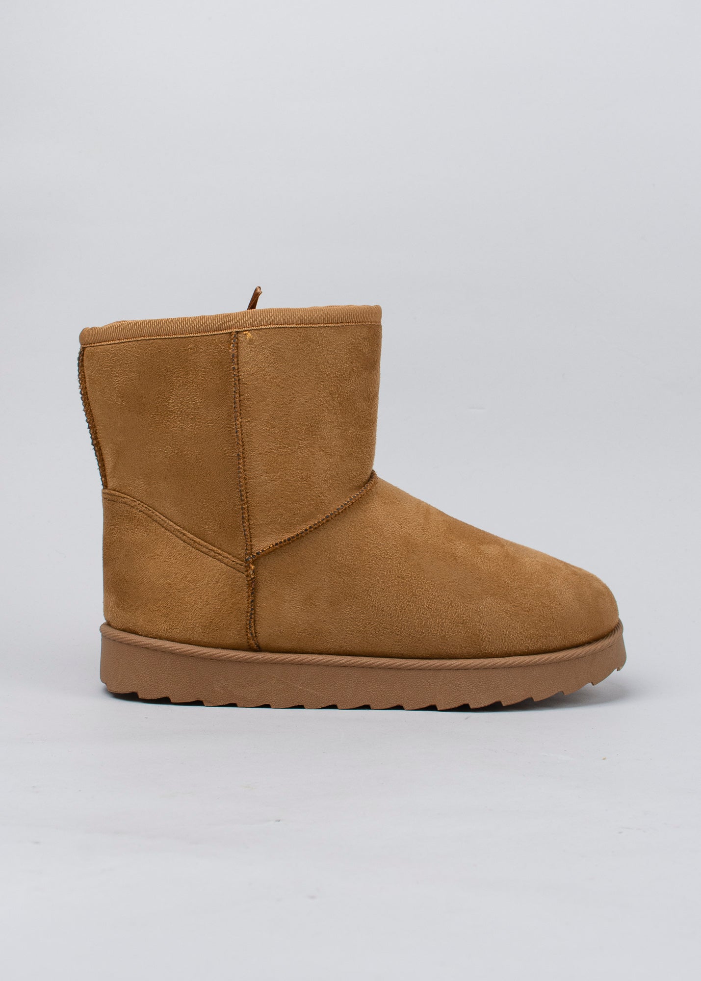 Bota corta peluche CAMELLO