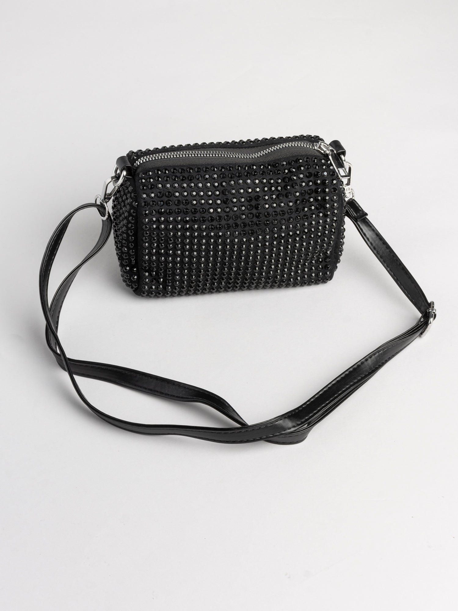 bolsa crossbody multi studs NEGRO