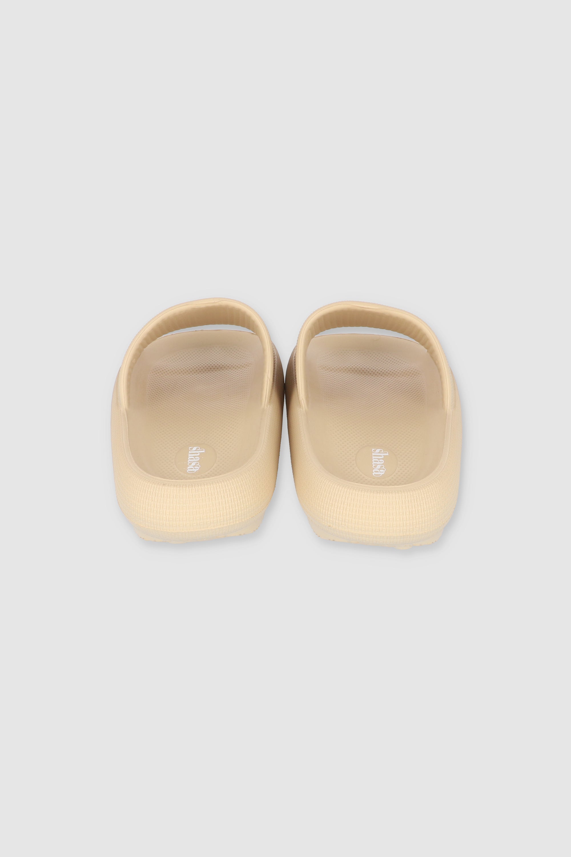 Sandalias Slide Eva Textura BEIGE