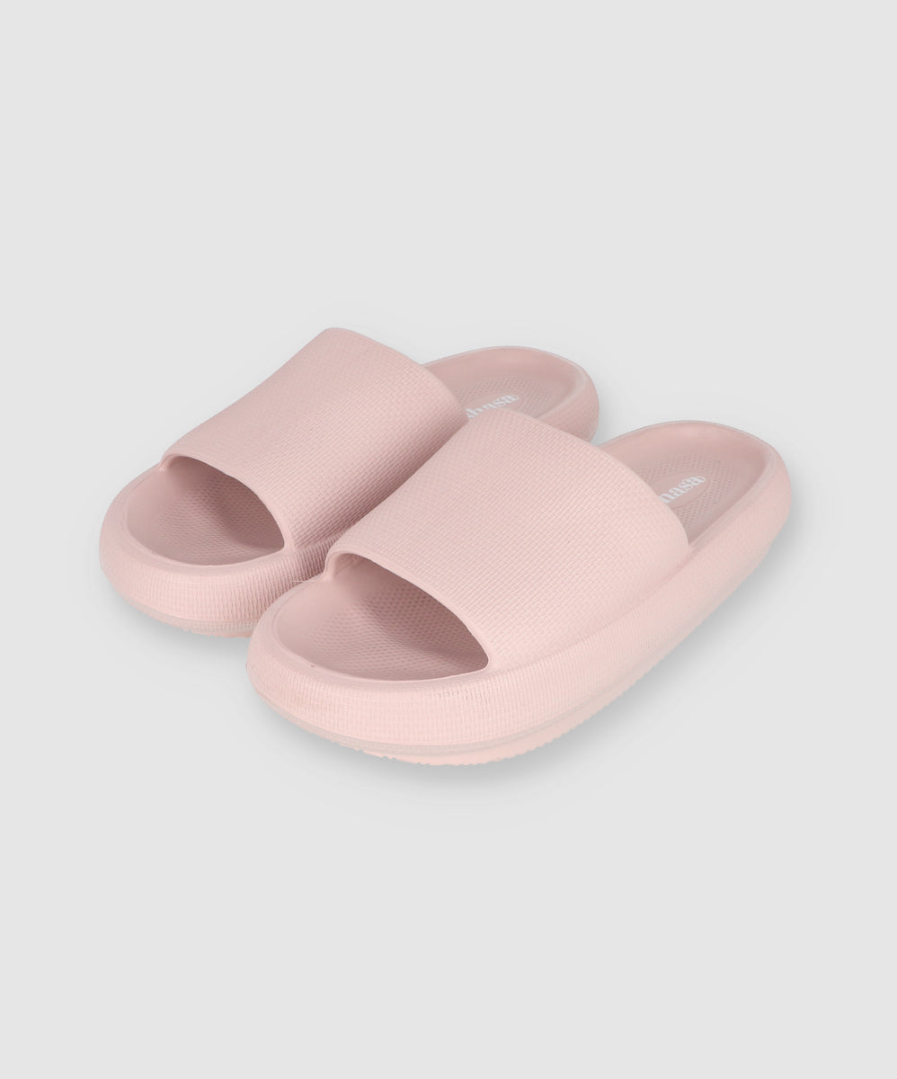 Sandalias Slide Eva Textura ROSA