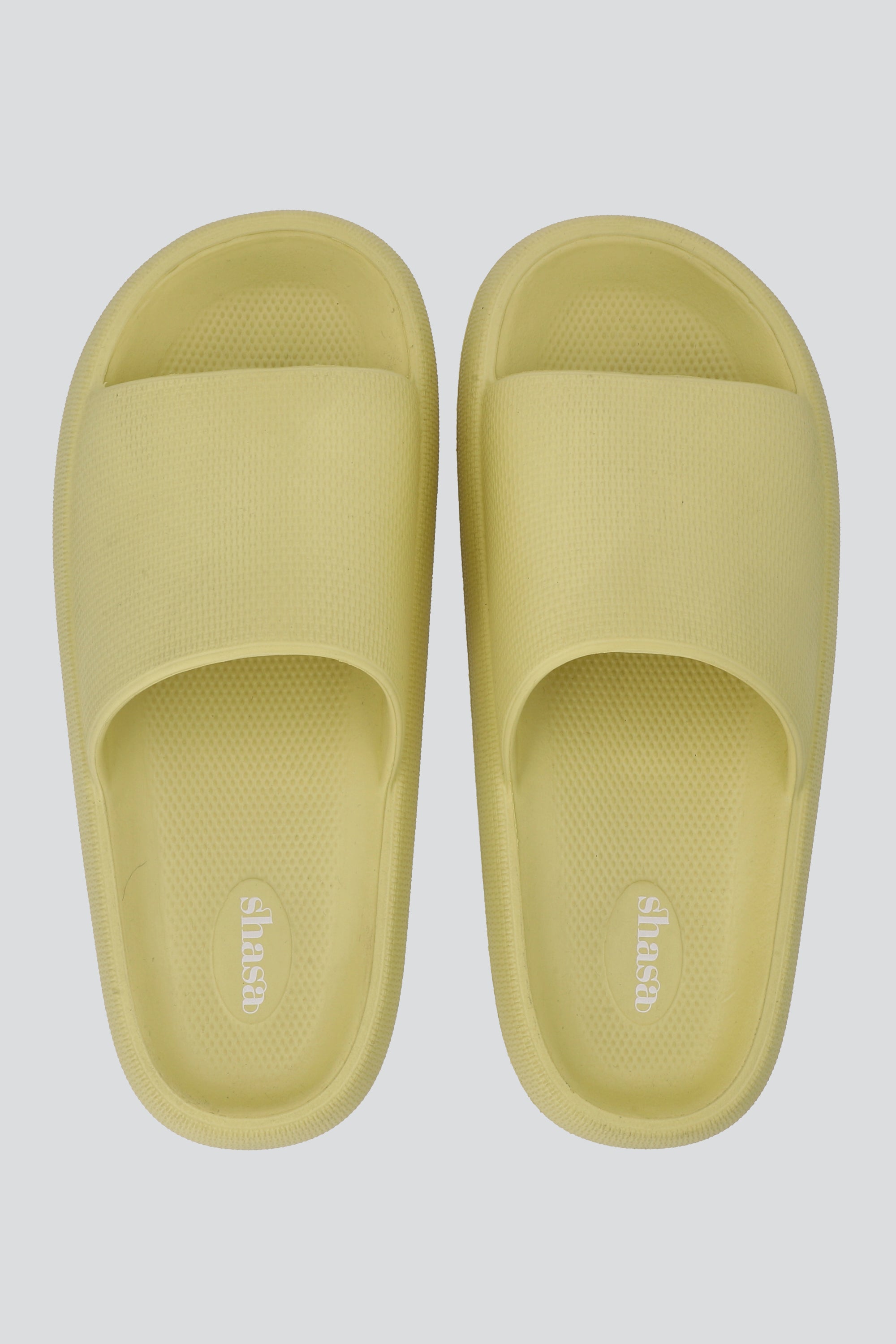 Sandalias Slide Eva Textura VERDE LIMA