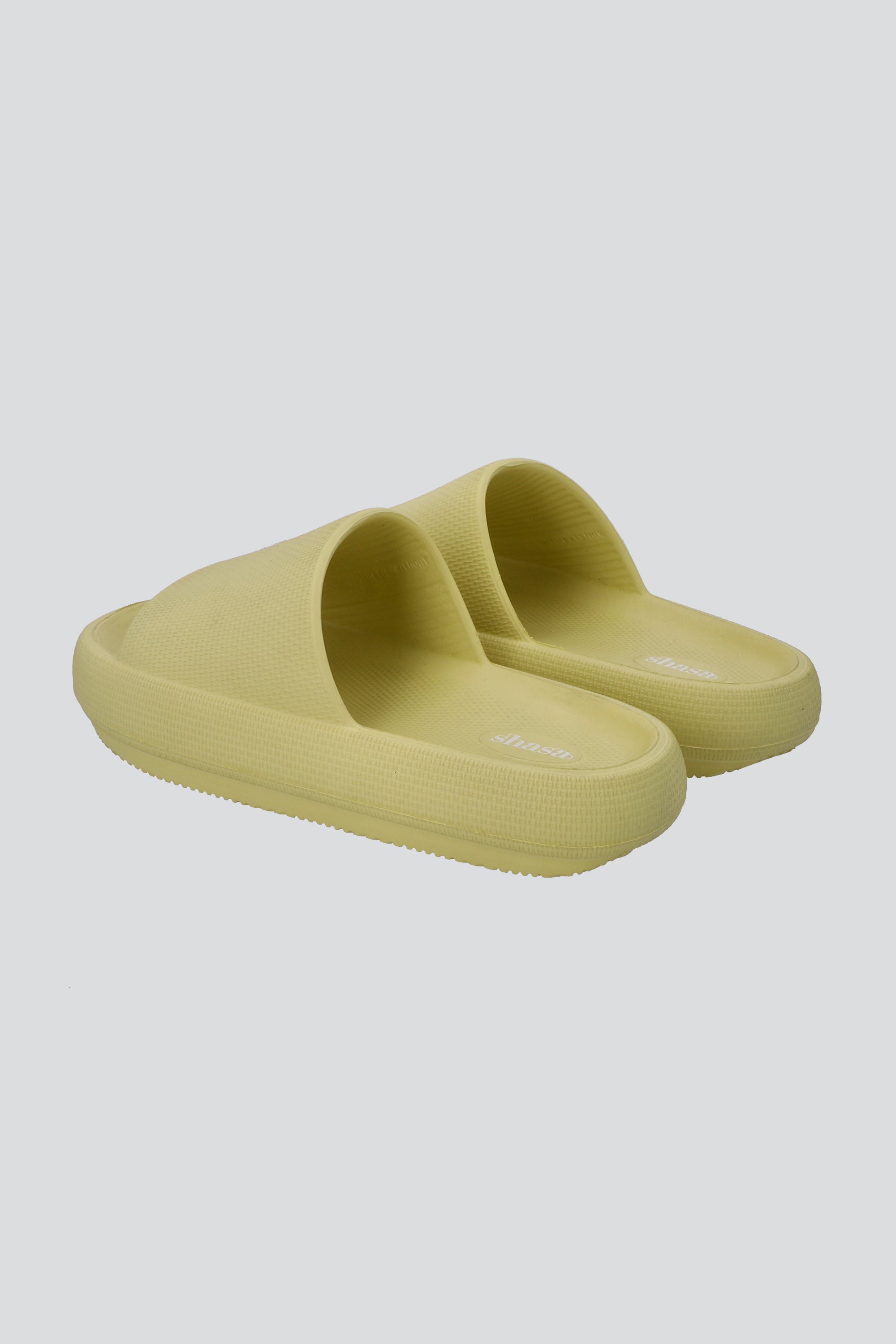 Sandalias Slide Eva Textura VERDE LIMA