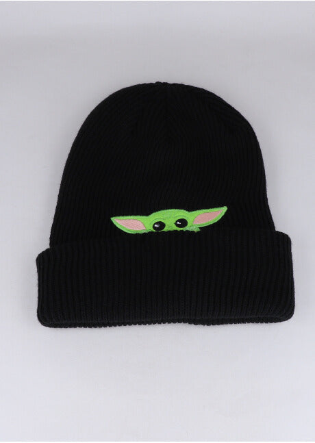 Gorro tejido Grogu NEGRO