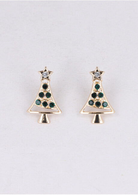 Brilles tree earrings GOLD