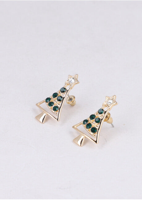 Brilles tree earrings GOLD