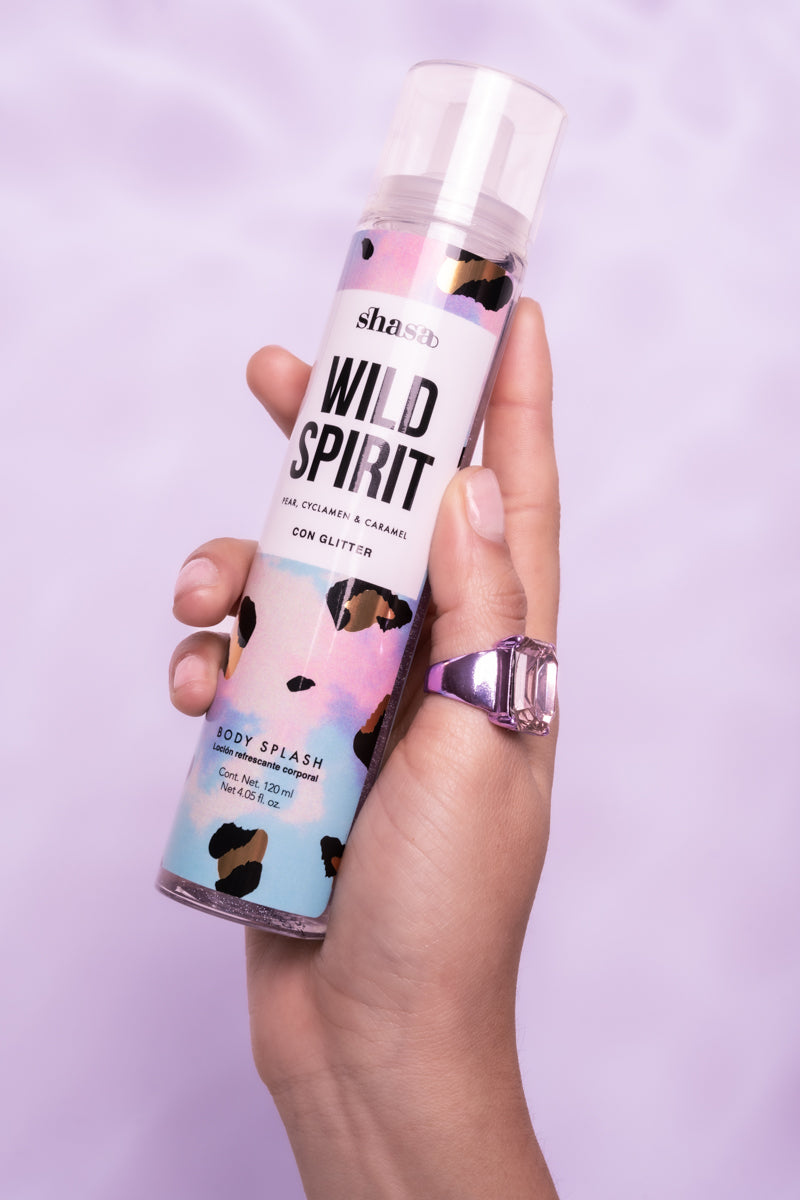 Body Splash Glitter Wild Spirit 120 Ml LILA