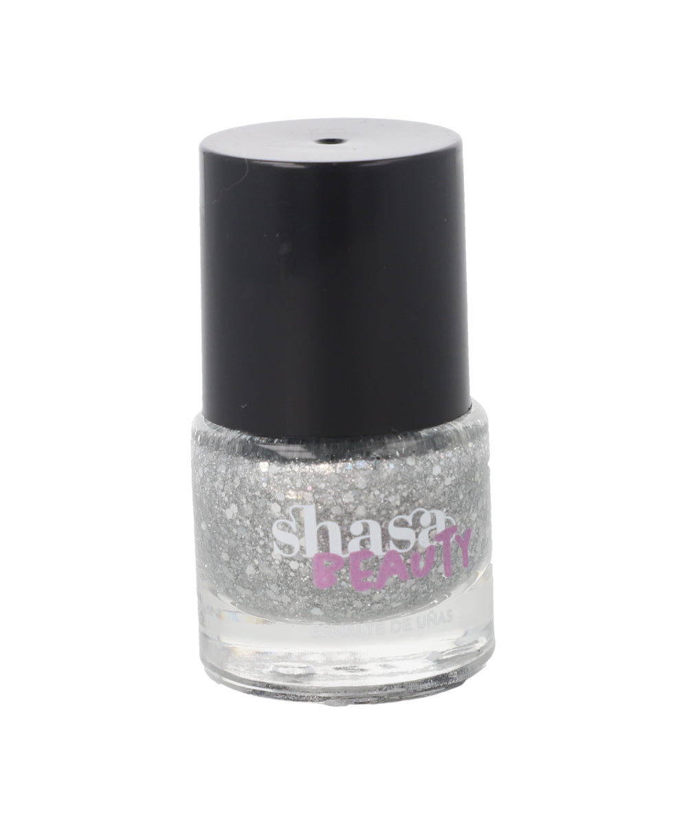 Esmalte plata glitter PLATA