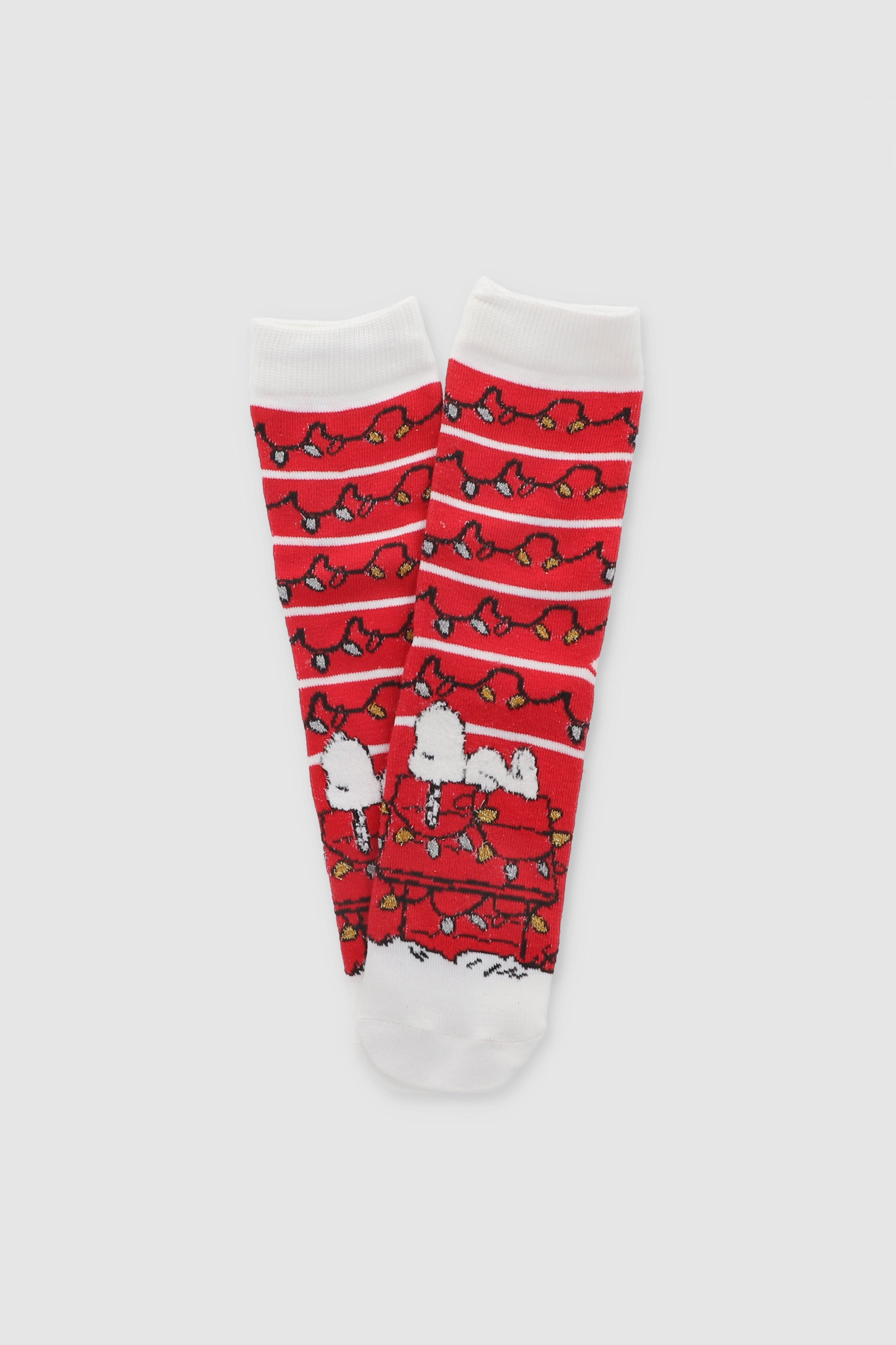 SNOOPY CHRISTMAS SHOE RED