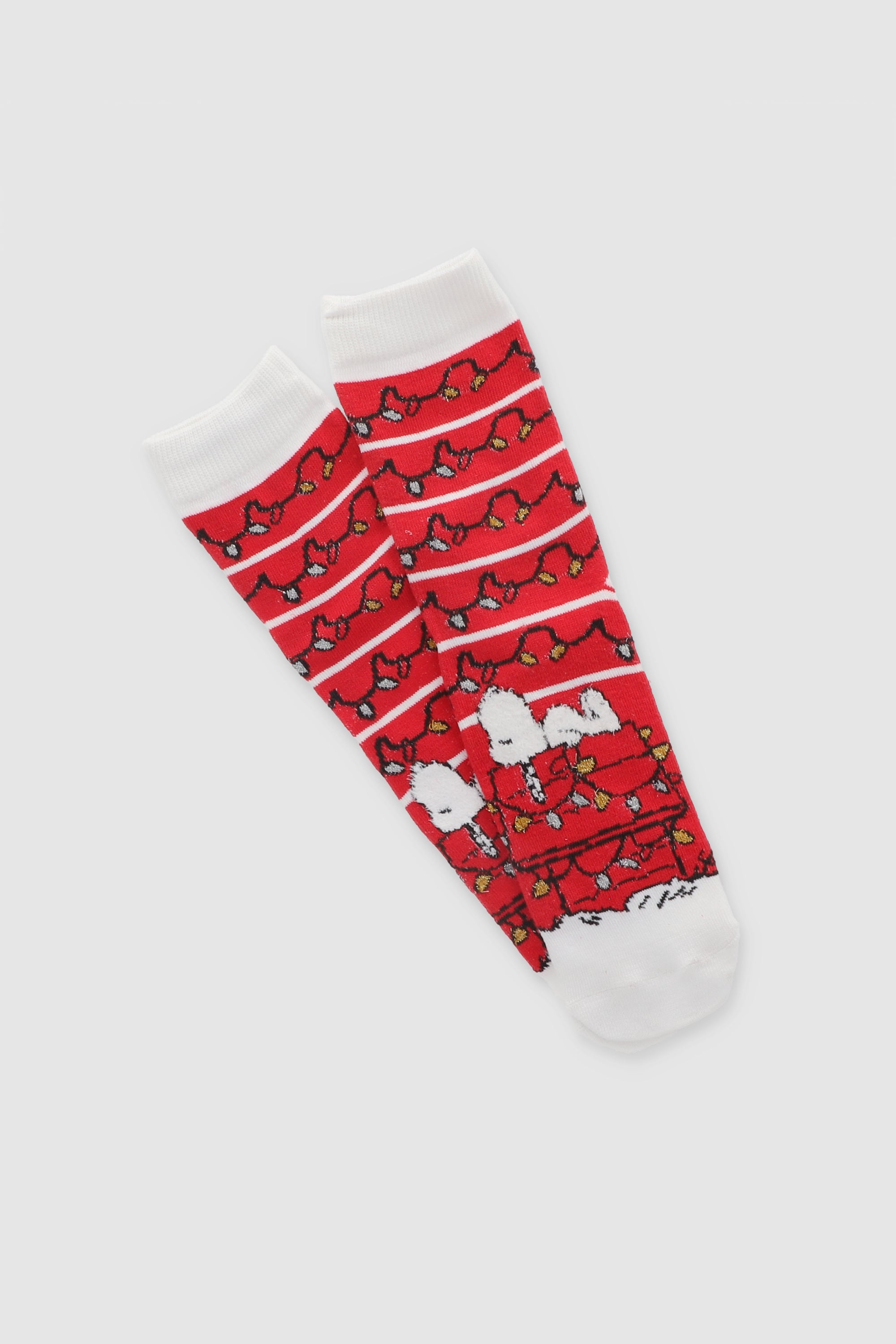 SNOOPY CHRISTMAS SHOE RED