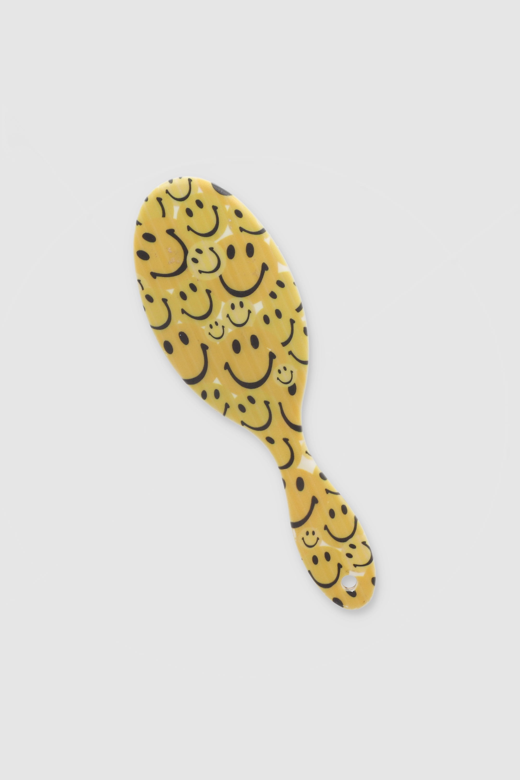 Happy face oval brush YELLOW