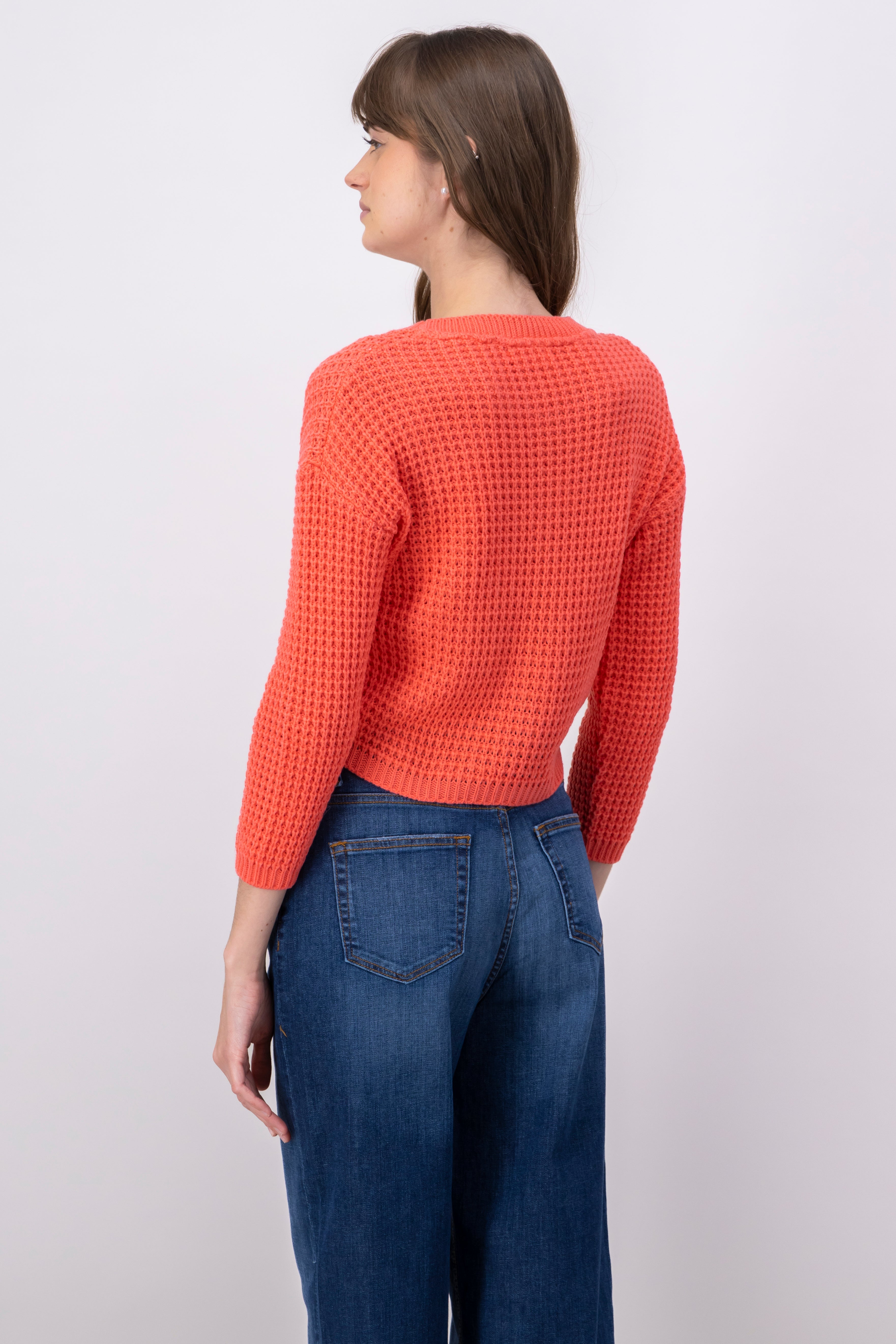 Suéter Tejido Ancho CORAL