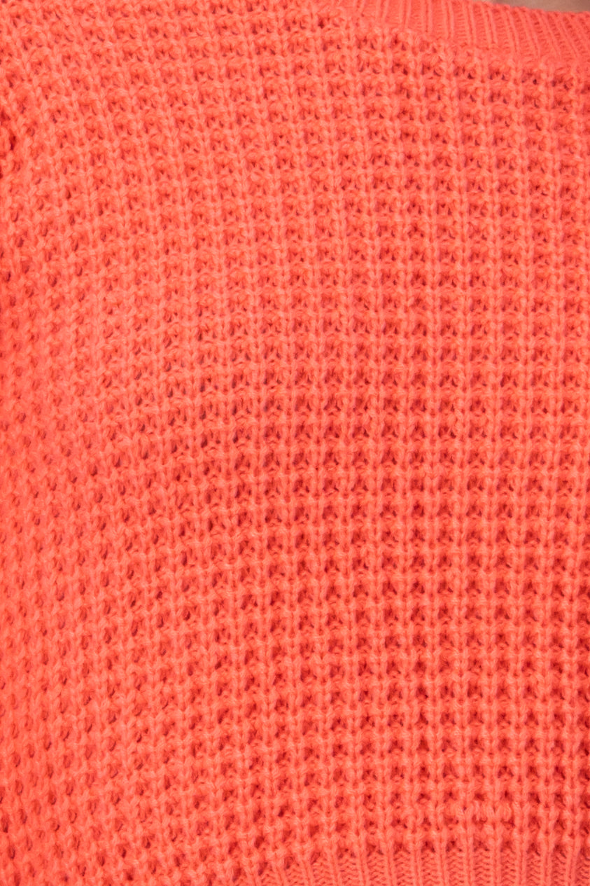 Suéter Tejido Ancho CORAL