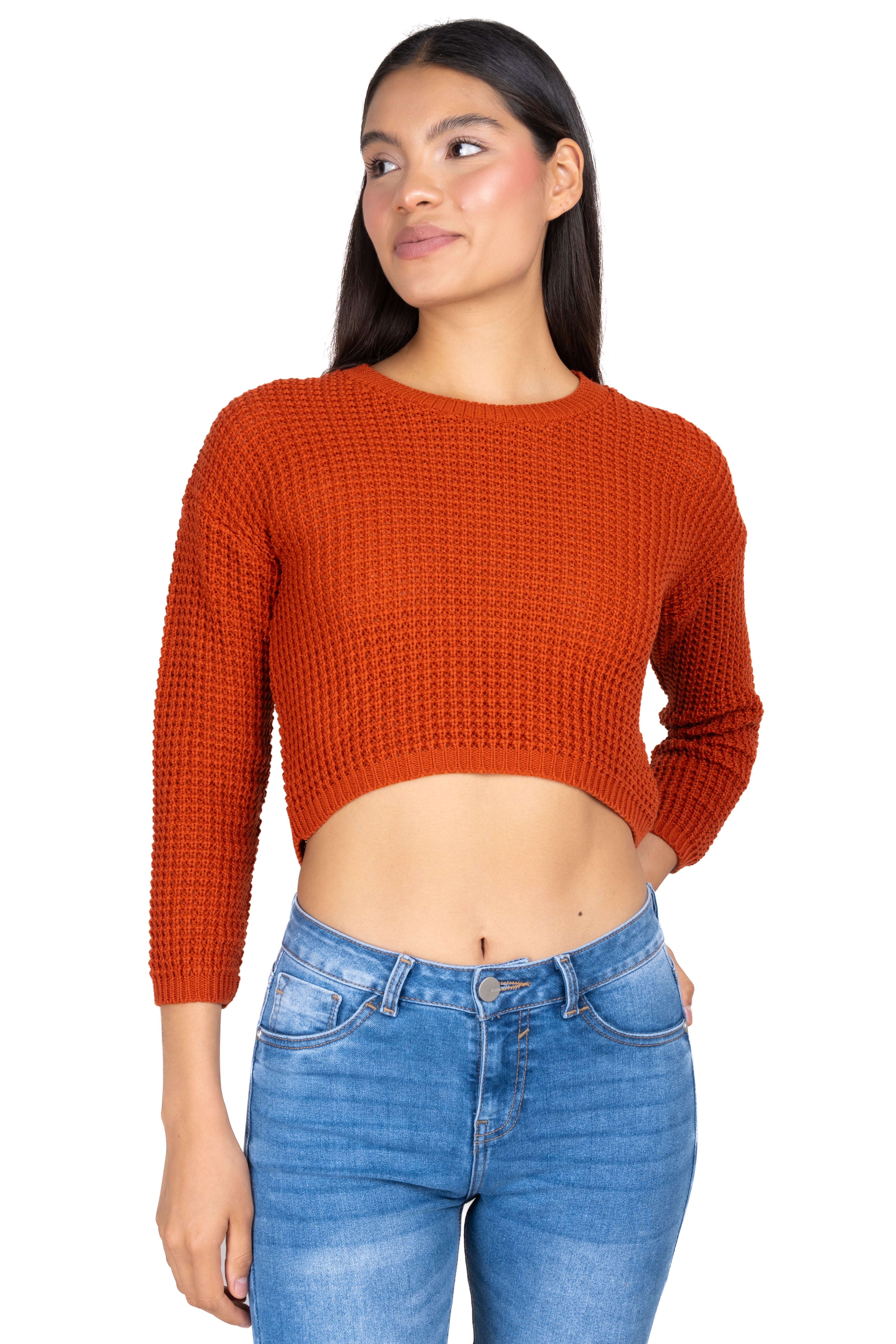 Suéter Tejido Ancho DURAZNO