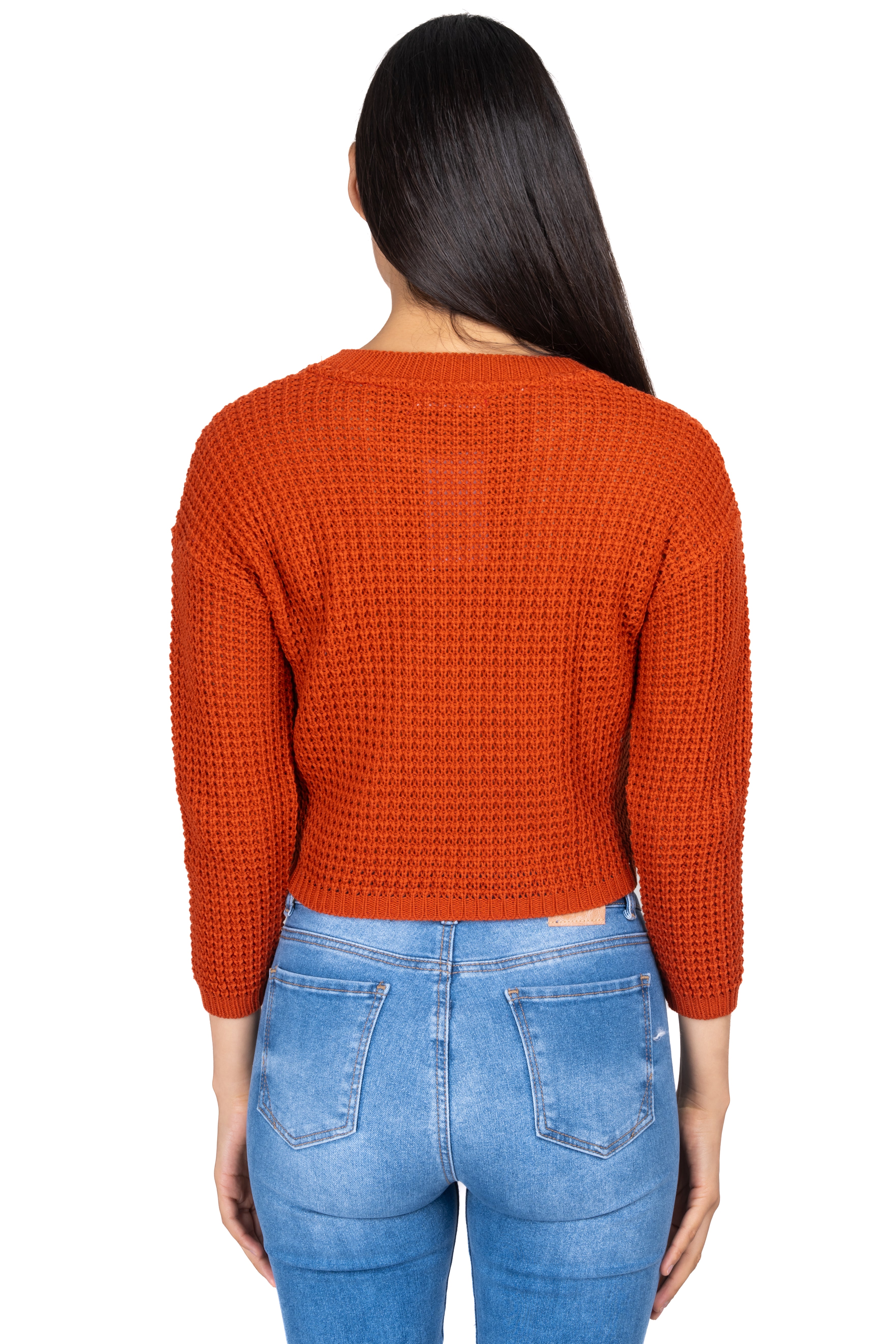 Suéter Tejido Ancho DURAZNO