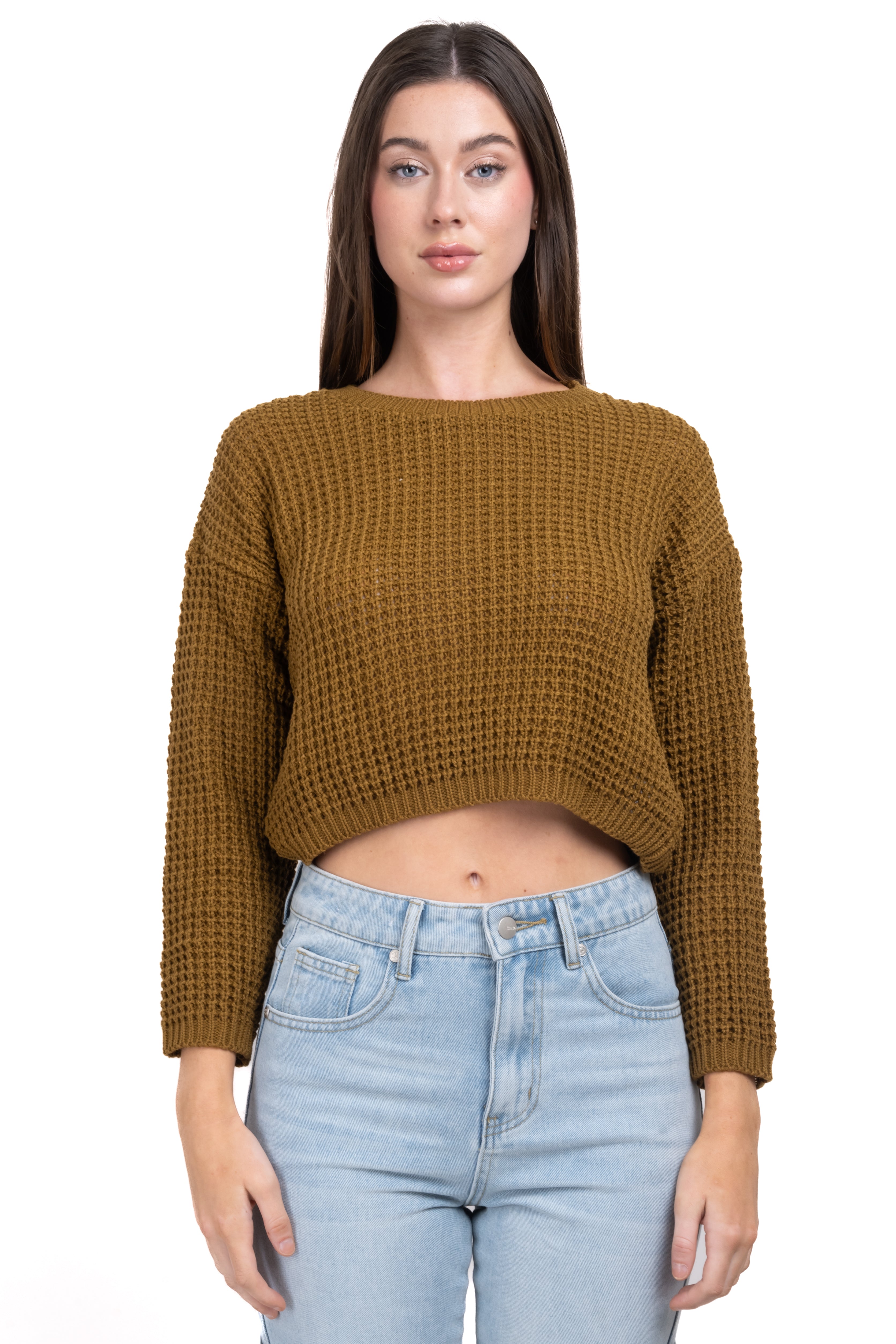 Suéter Tejido Ancho OLIVO