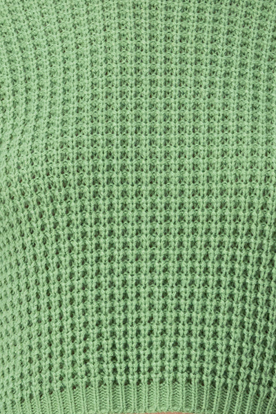 Suéter Tejido Ancho VERDE BOTELLA