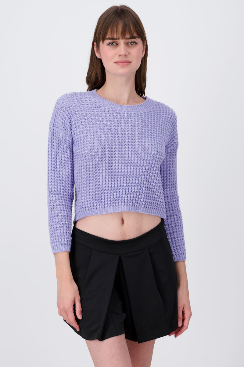 Suéter Tejido Ancho LAVANDA