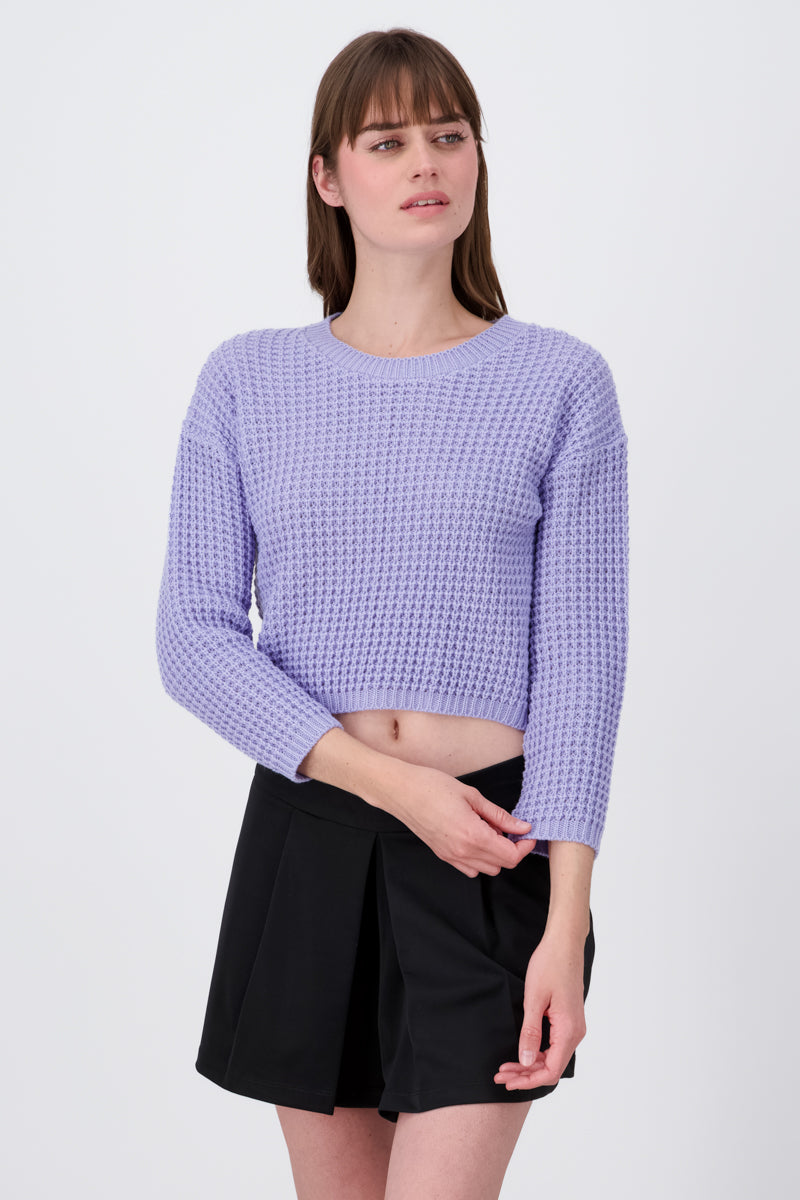 Suéter Tejido Ancho LAVANDA
