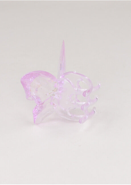 Pinza Mariposa Acrílico MORADO