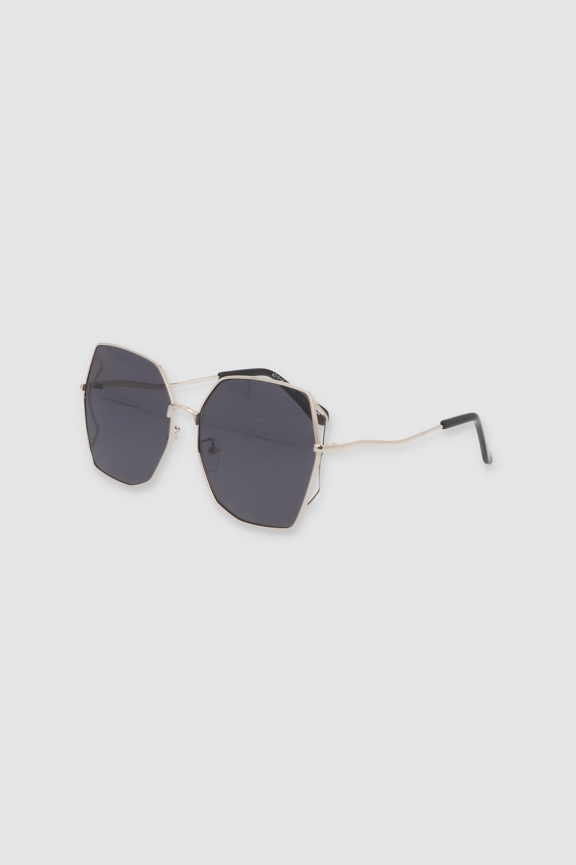 Lentes Oversize Geometricos NEGRO