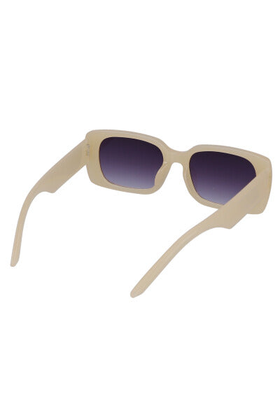 Lentes Sol Rectangular NUDE