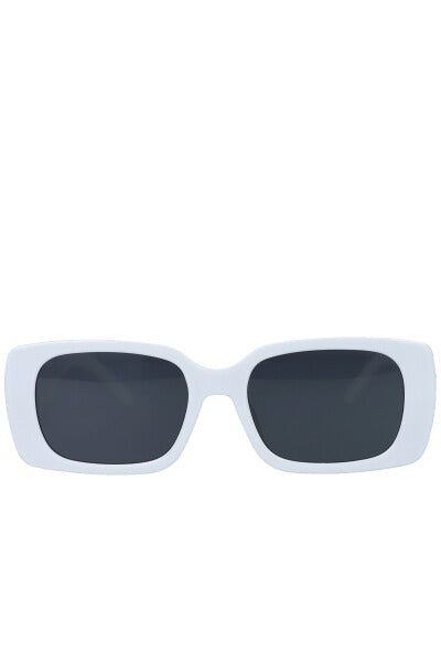 Lentes Sol Rectangular BLANCO