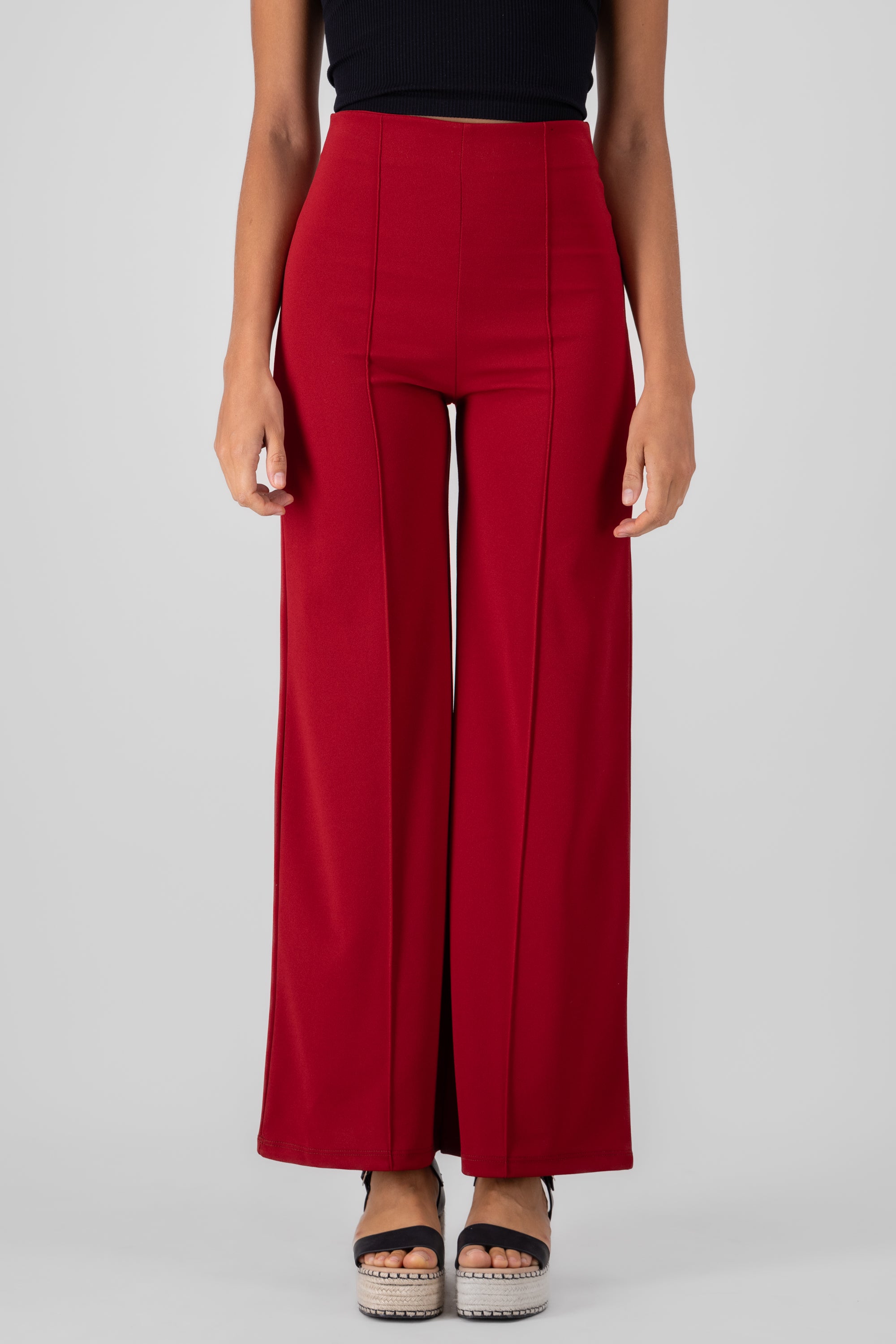 Wide leg pants high seams waist CAME