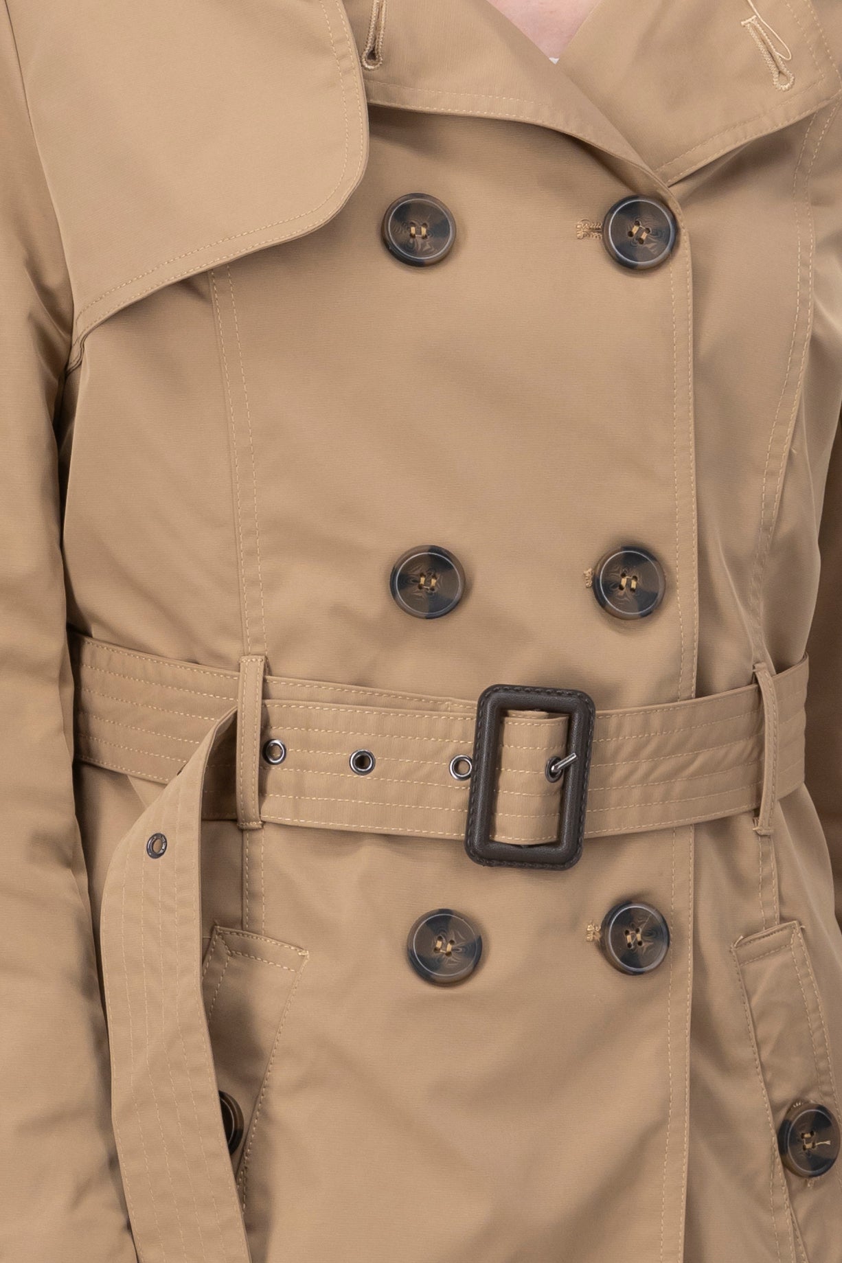 Adjusted Hoody Gabardina COFFEE